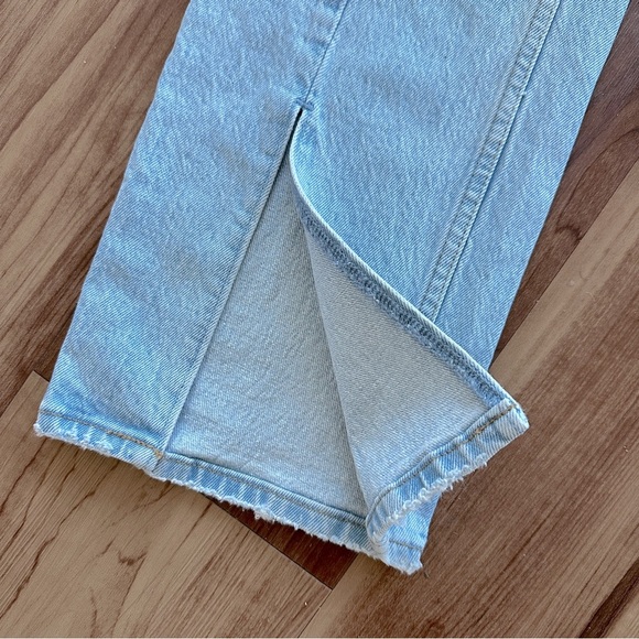 Abercrombie & Fitch Curve Love Ultra High Rise 90s Straight Jean Size 20 Regular - Picture 14 of 15